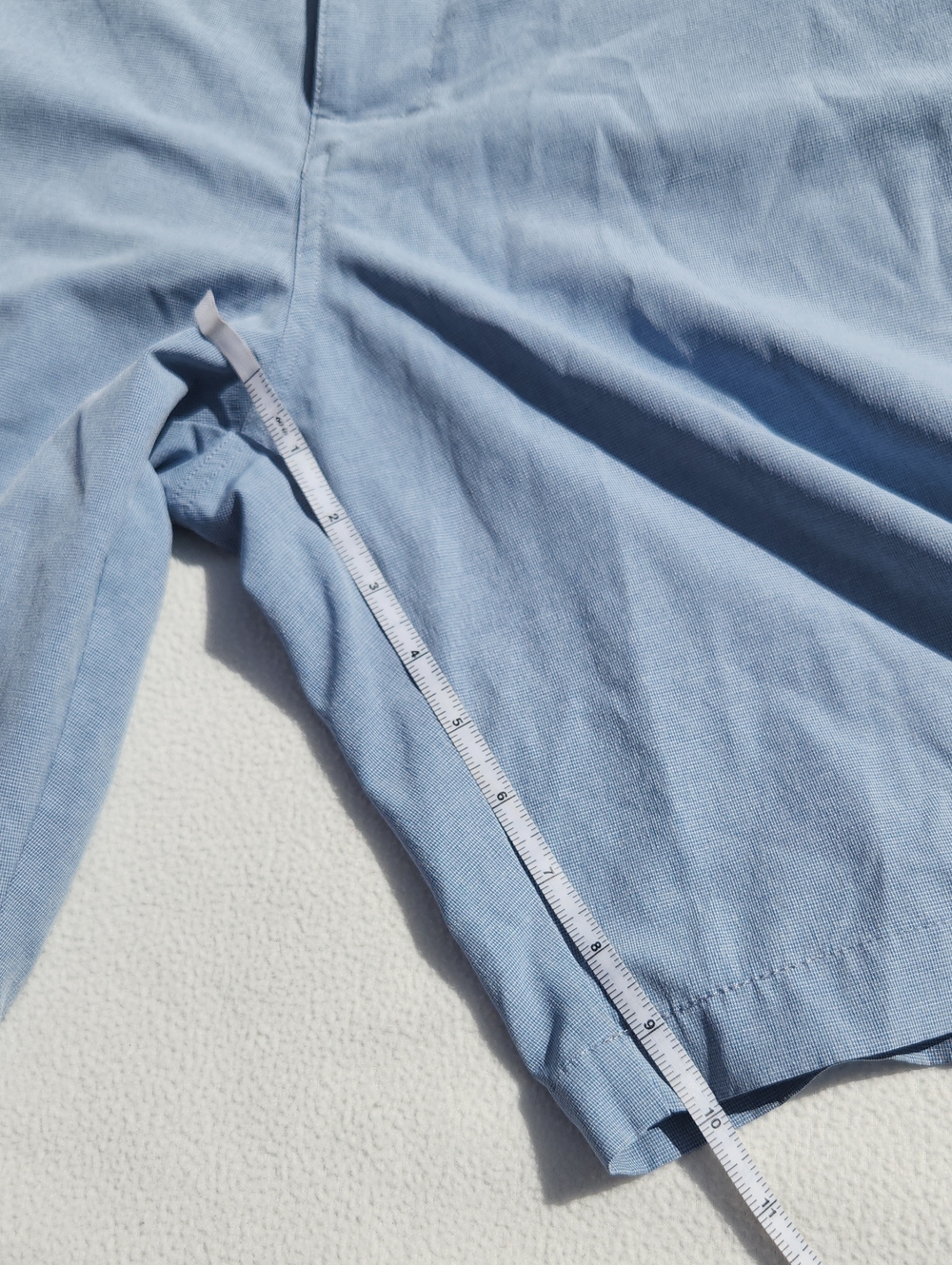 TravisMathew Men’s Light Blue Performance Golf Chino Shorts - Size 36 - Picture 9 of 10